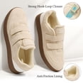 thumbnail image 4 of Ecetana Walking Shoes for Women Casual Shoes with Lace-Up Suede Low-Top Sneakers, 4 of 5