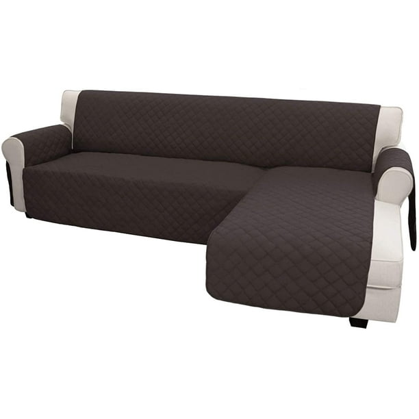 Easy Going Sofa Slipcover L Shape Cover Sectional Couch Chaise Lounge Reversible Furniture Protector For Pets Kids Children Dog Cat X Large Chocolate Com - Pet Covers For Sectional Sofa Easy Going Sofa Slipcover L Shape Cover Sectional Couch Chaise Lounge Reversible Furniture Protector For Pets Kids Children Dog Cat X Large Chocolate Com - Pet Covers For Sectional Sofa