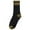Black, variant on Men's Winter Splice Color Warm Socks, Deodorize and Absorb Sweat Middle Barrel Crew Socks Black