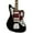 Black, variant on Squier Classic Vibe '70s Jaguar Electric Guitar, Indian Laurel Fingerboard, 3-Tone Sunburst