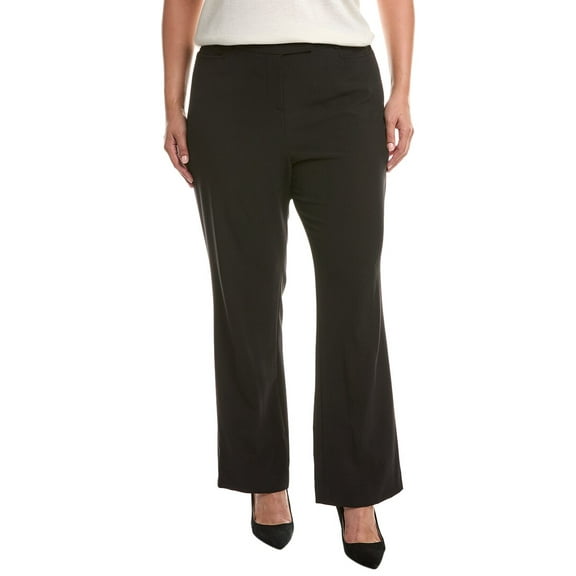 Tahari ASL womens  Plus Pant, 14W, Black