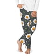 thumbnail image 2 of Pofeuu Cute Poached Eggs Print Teenagers' Pajama Pants, Soft Lounge Pajama Pants with big pockets for Men Plaid Pj Bottoms-Medium, 2 of 6