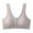 Coffee, variant on Bras for Women Bra Women Large Ice Silk Front Open Button Traceless Maternity Nursing Vest Gathering Drop Cup Beige XXL