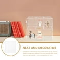 thumbnail image 4 of Weiweiguan Desktop Doll Display Box Doll Toy Model Storage Box Doll Display Organizer, 4 of 6