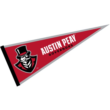 Austin Peay State University 12 X 30 Felt College Pennant