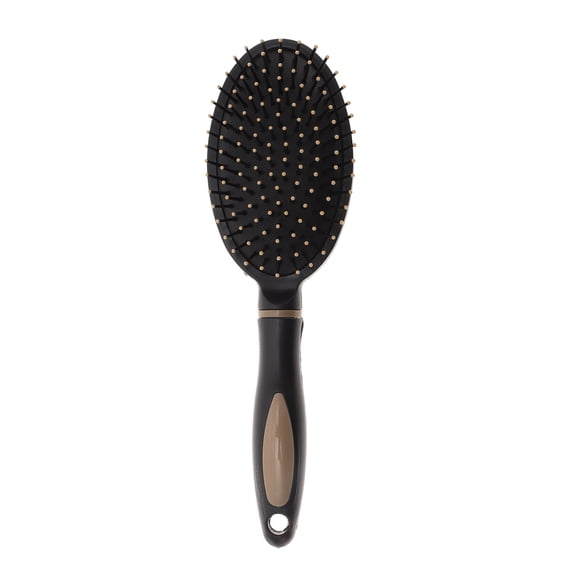 Unique Bargains 1 Pc Lightweight Airbag Hair Brush for Curly Straight Wavy Hair Black Plastic