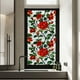thumbnail image 5 of Lámina adhesiva estática para ventanas con motivos florales y arcoíris, 100 x 43 cm, adhesivo de PVC, 5 diseños botánicos para puertas de cristal, 5 of 5
