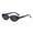 Black black grey, variant on Oval Sunglasses for Women and Men with AC Lenses PC Frame UV Protection Trendy Sun Glasses Driving Outdoor Sports