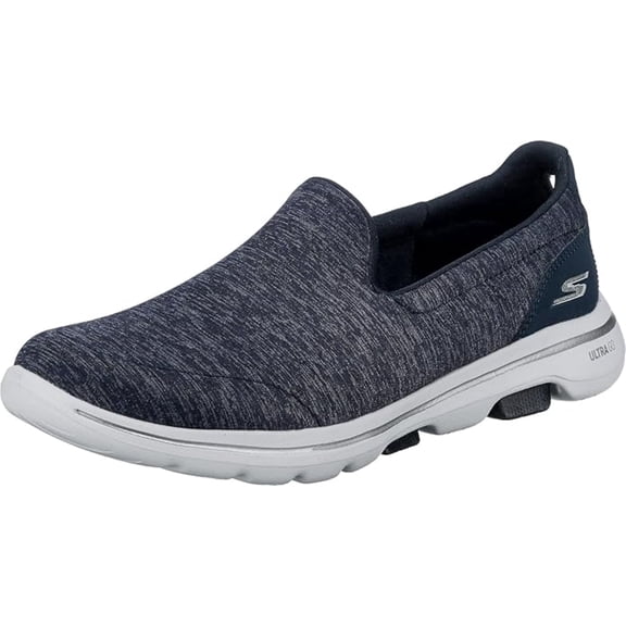 Skechers Sneakers for Women Go Walk 5 Honor Slip-On Shoes with Ultra Go Cushioning and Comfort Pillars
