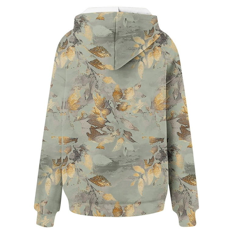 Fashion Printed Zip Pocket Long Sleeve Sweatshirt Fashion Printed Zip Pocket Long Sleeve Sweatshirt