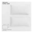 thumbnail image 2 of Fundas de Almohada Mainstays King Size Liso Blanco, 2 of 4