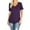 DK PURPLE, variant on Women Casual Short Sleeve Realxed Fit Basic T-Shirt Tops (S-3XL)
