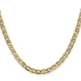 thumbnail image 2 of 10K Yellow Gold Anchor Chain Styles Necklace 4.5 mm Concave 18 inch, 2 of 4