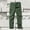 Army Green, variant on Bcfgryg Men Solid Color Casual Pants Men's Sports Overalls Men's Mul Ti Functional Pants Lightweight Men’s Work Pants Summer