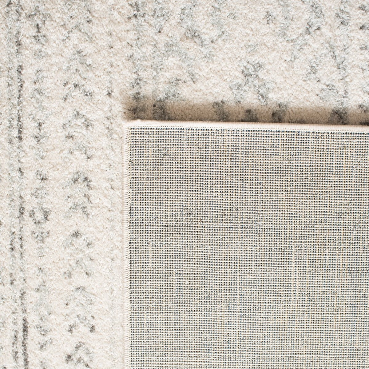 SAFAVIEH Tulum Lakisha Southwestern Area Rug, Ivory/Grey, 10' x 13'