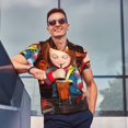 thumbnail image 3 of Lsque Chucky Pattern Golf Shirts for Men Dry Fit Print Moisture Wicking Performance Short Sleeve Polo Shirt-Medium, 3 of 7