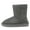 GREY, variant on Kids' Winter Boots Boys' Girls' Mid-Calf Snow Boots with Cozy Lining Pull-On Design and Non-Slip Outsole