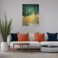 thumbnail image 4 of AVOI Abstract Green Gold Emerald Modern Nordic Canvas Wall Art Painting Poster Cuadros Picture Prints on Canvas Home Decor for Living room Bedroom Hallway Entrance Unframe: 16x20in, 4 of 6
