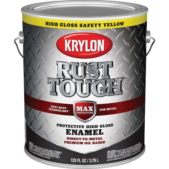 Rust Tough Safety Yel Rust Enamel K09736008