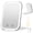 Pearl White, variant on Generic Rechargeable Travel Makeup Mirror with 72 Led Lights, Portable Lighted Beauty Mirror, 3 Color Lighting, Dimmable Touch Screen, Tabletop LED Folding Cosmetic Vanity Mirror