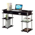 thumbnail image 3 of Designs2Go Bureau d'Étudiant Sans Outils avec Station de Recharge, Fini Bois Espresso, 3 of 6