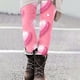 thumbnail image 3 of TaTaai Women's Valentine Print Casual Yoga Leggings, Valentine's Day Gift, Daily Home Activewear Leggings Gift, 3 of 6