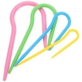 thumbnail image 4 of 4pcs Home Decoration Ribbon Embroidery Tools Sweater Knitting Needles U-twist Needles Curved Needles, 4 of 8