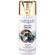 Valspar 465-66009 Sp 12 Oz Gold Brilliant Metal Spray Paint