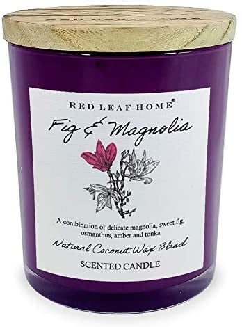 COMBO Lilac Blossoms and Magnolia Set of Two 16oz All Natural Soy Candles 