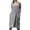 a-Grey15860, variant on Womens Dress Solid Color Sleeveless Midi Pinafore Dress With Square Neck Side Pockets Oversized Relaxed Fit Linen Dress For Daily Going Out Wear