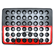 thumbnail image 1 of Molde Con Antiadherente Para 48 Mini Muffins 4.5 cm Vencort Molde/Mini Muffin/Vencort, 1 of 3