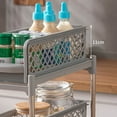thumbnail image 3 of CNKOO Plastic Storage Shelf with Bins Easy Assemble Shelf Racks for Laundry Room Pantry Drawer, 3 of 10
