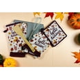 thumbnail image 5 of Serafina Home Fall Harvest Thanksgiving Kitchen Towels and Pot Holder Set: Colorful Shades of Autumn, 5 of 7