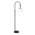 thumbnail image 3 of Henn&Hart 12" Blackened Bronze Metal/Glass Floor Lamp, 3 of 10