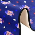 thumbnail image 6 of SKYSONIC American Rocket Runner Rug with Rubber Backing, Patriotic 4th of July Non Slip Entryway Rug Runner Washable Soft Area Rug Carpet for Hallway Bedroom Kitchen Decor,2'x6', 6 of 6