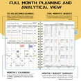thumbnail image 4 of Budget Planner - Monthly Budget Book with Expense Tracker Notebook, Undated Bill Organizer & Finance Planner (7''x10'')-Blue, 4 of 7