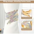 thumbnail image 4 of Lishi Colorful Diamond Wing Curtain Spring Buckle - Pack of 2 Decorative Curtain Tiebacks, 4 of 5
