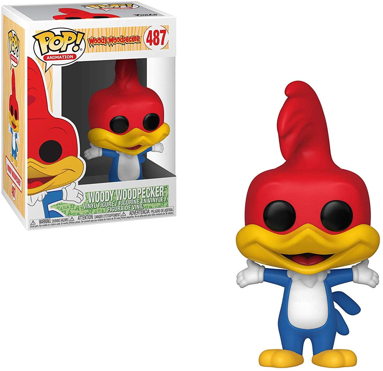 Funko Pop Animation Woody Woodpecker Collectible Figure, 3.75