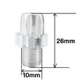 thumbnail image 3 of 2 Pairs of Brake Cable Levers Cylinder Adjuster Nut Adjusting Screw Cycle, 3 of 6