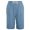 Blue_001, variant on Bmisegm Womens Summer Shorts Casual Cropped Elastic Waist Solid Color Everyday Bottoms Shorts Women Hot Pink M