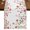White Light Pink Rose Red, variant on Table Runners 48 Inches Long Dress Scarves, Valentine's Day Farmhouse Kitchen Table Runner, Short Coffee Tablerunners, Watercolor Love Flowers Leaves Plants Beige 13x48 Inch