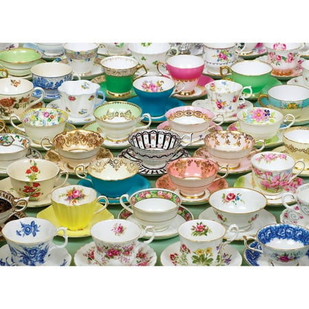Cobble Hill: Teacups 1000 Piece Jigsaw Puzzle