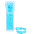 thumbnail image 2 of Lyyes Remote Controller For Wii Wii Remote And Nunchuck Controllers With Silicon Case And Strap For Wii And Wii U (Blue), 2 of 5