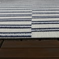 thumbnail image 3 of Balta Trevor Modern Striped Indoor/Outdoor Area Rug Blue 7'10" x 10' 8' x 10' Silver, Navy, Off-White, 3 of 5