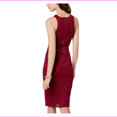 thumbnail image 2 of Material Girl Women's Juniors Raspberry Radiance Lace Bodycon Dress Size L, 2 of 2