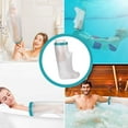 thumbnail image 2 of Couverture de Douche Imperméable en Fonte Protection Pied Bras Main Genou Blessure Bandage Protection Baignoire Long Bras, 2 of 9