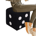thumbnail image 5 of Dice Stool Chair Entrance Foot Stool for Door 7.87x7.87x7.87Inch Small Soft Chair Removable & Washable Cube Entrance, 5 of 8