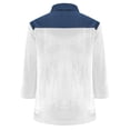 thumbnail image 4 of Camisetas de Manga Larga de Negocios Casual para las Mujeres Slim-Fitting Gold Velvet Denim Patchwork Pullover, Camisetas de Manga Larga de las Señoras para el Trabajo Diario de la Oficina, 4 of 7