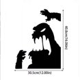 thumbnail image 2 of Jinsinto Halloween Window Adsorption Sticker, Halloween Window Decoration Halloween Window Silhouette for Window Glass Wall Ghost, 2 of 5