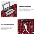 thumbnail image 5 of Kll Christmas Tree Buffalo Plaid Luggage Cover Suitcase Cover Suitcase Protector (Luggage not included)-X-Large, 5 of 8